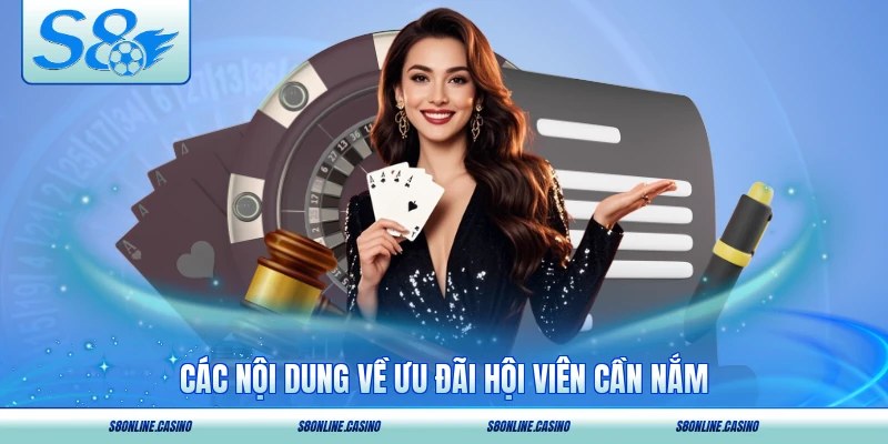 Các nội dung về ưu đãi hội viên cần nắm