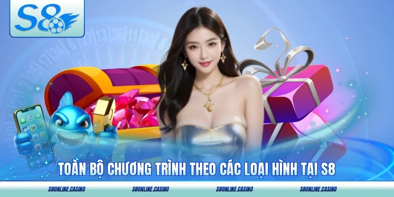 Toàn bộ chương trình theo các loại hình tại S8